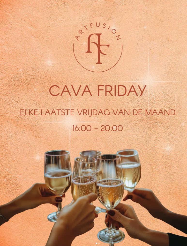 Cava Friday - Elke laatste vrijdag van de maand bij Art Fusion