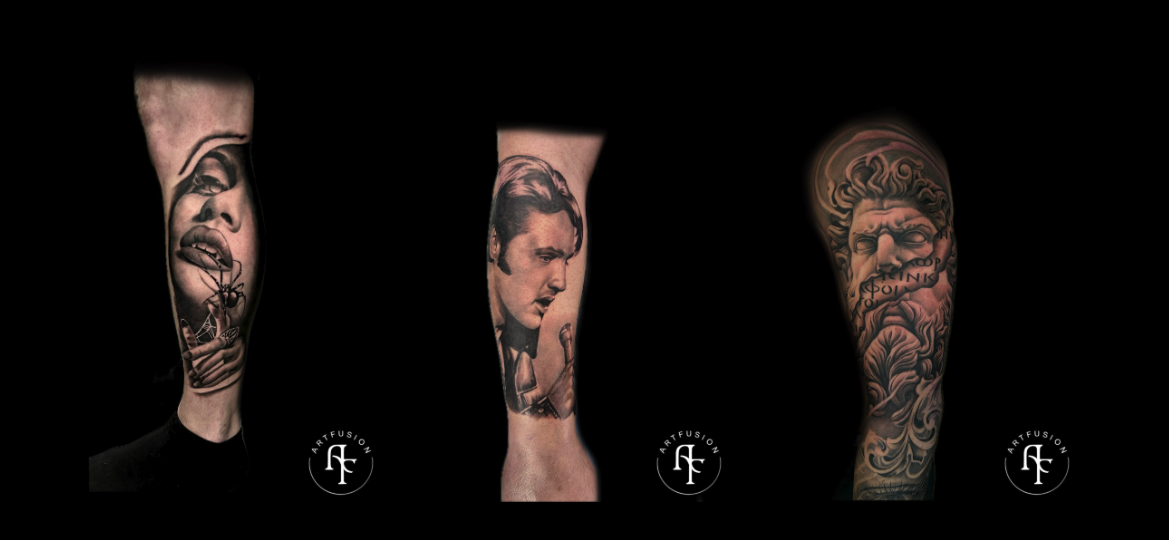 Realistische tattoo portfolio