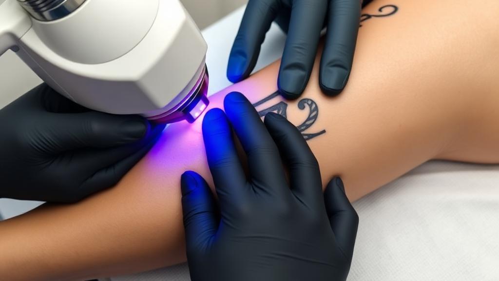 Professionele laser tattoo verwijdering