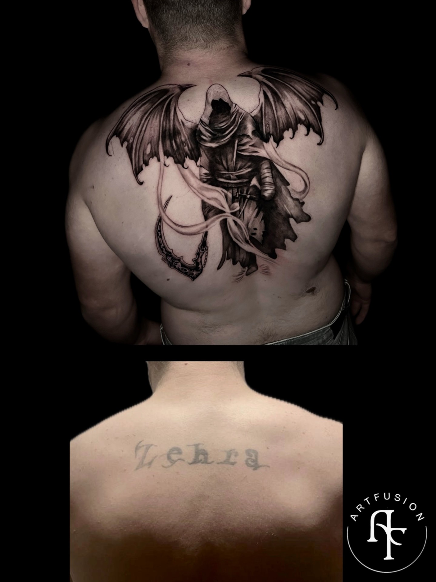 Cover-up tattoo